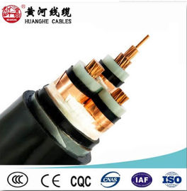 Medium Voltage Underground Electrical Cable Copper Core Pvc Insulated