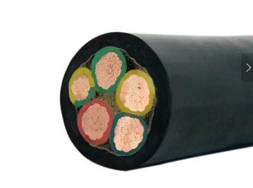 LV MV HV Rubber Sheathed Cable  Flexible Rubber Welding Cable For Ground