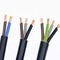 Black Customized Rubber Sheathed Cable Stranded Copper 5 Core 4mm 450v / 750v