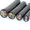 Black Customized Rubber Sheathed Cable Stranded Copper 5 Core 4mm 450v / 750v