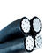 LV Aerial Bunched Xlpe Cable Overhead Insulated , Abc Aluminium Cable