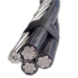 Low Voltage Overhead Aerial Bunched Cable Aluminum Conductor XLPE Insulated